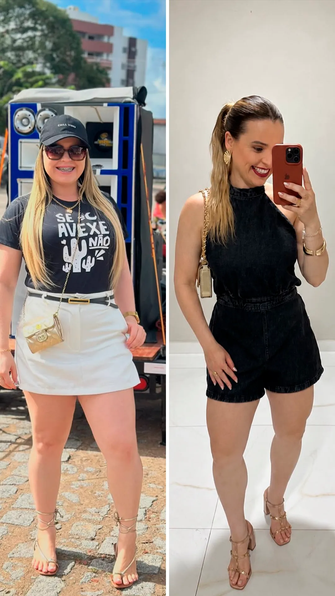 Comparativo de evolução clínica 2