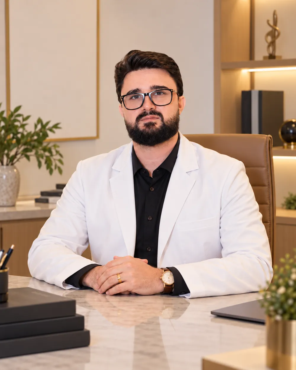 Retrato profissional de Dr. Dimas Reis